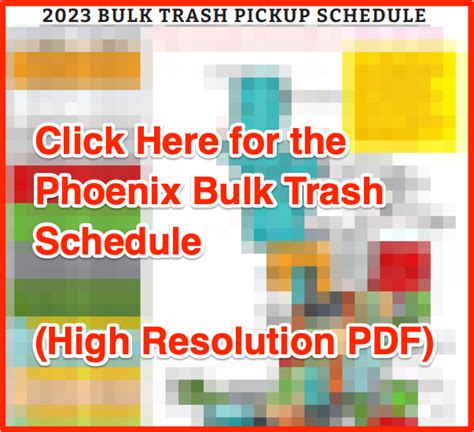 phoenix trash pick up|bulk trash pickup phoenix.